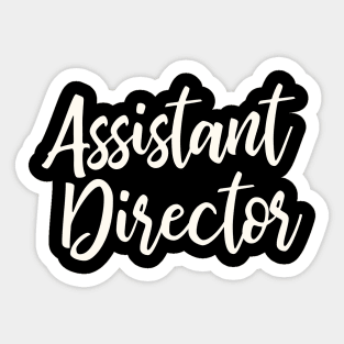 Assistant Director Sticker